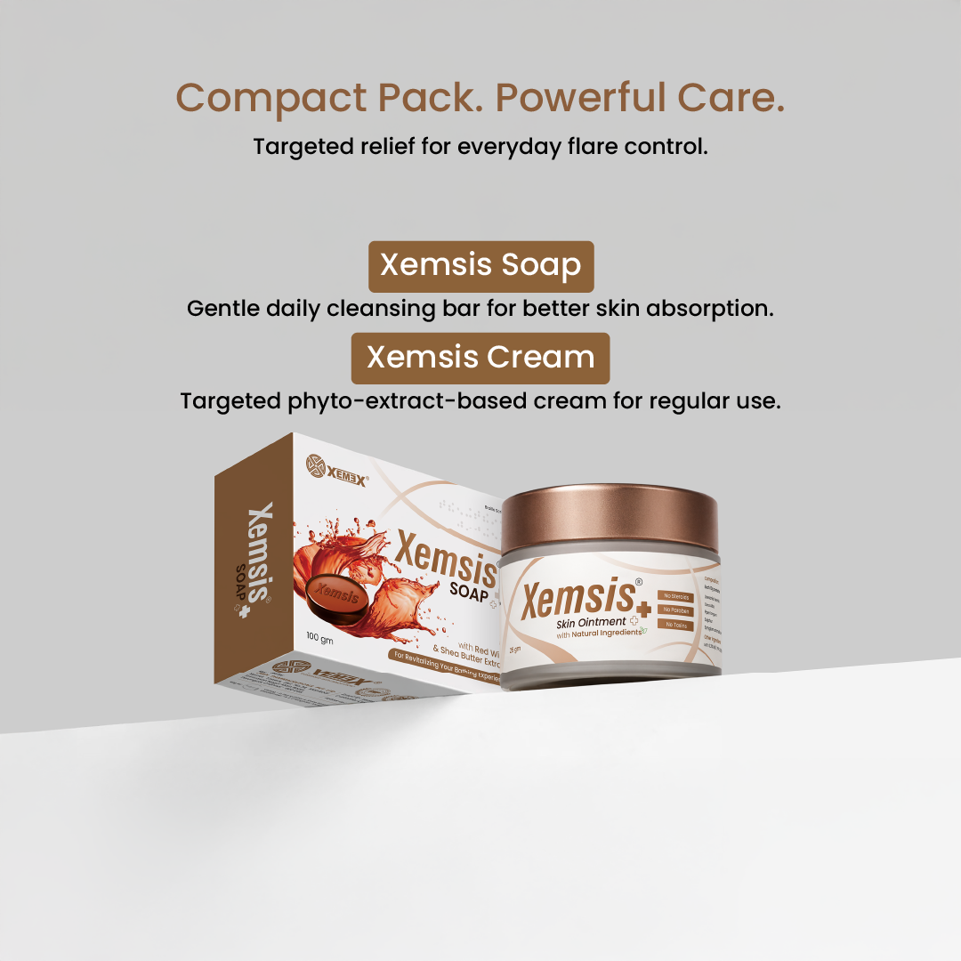 Xemsis Skincare Basic Kit (Cream & Soap)